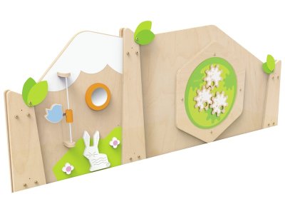 Zoom bild av Babi Up WALL-MOUNTED ACTIVITY AREA Countryside