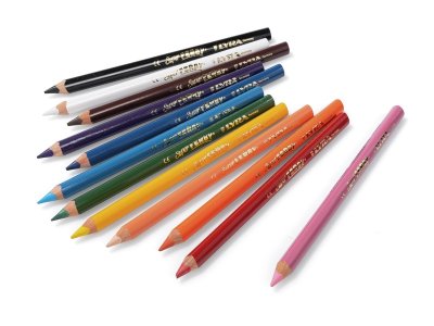 Zoom bild av MAXI COLOURED PENCILS Super Ferby