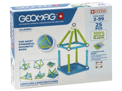 Zoom bild av Geomag Classic MAGNETIC CONSTRUCTION 25 pieces