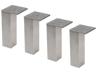 Zoom bild av SET OF 4 FEET For L units: 36 and 70.5 cm