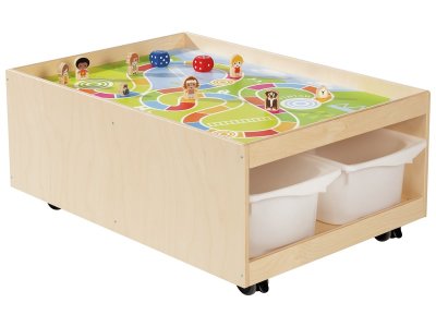 Zoom bild av Babi Up MOBILE ACTIVITY TABLE Graphic Track play mat