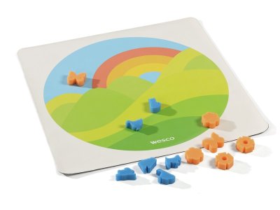 Zoom bild av AQUAKID MAT KIT Meadow with sponges