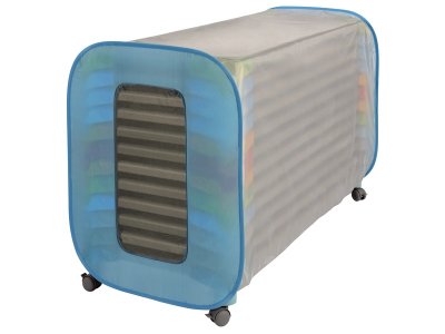 Zoom bild av MAXI PACK OF 12 STACKABLE BEDS + COVER + CASTORS