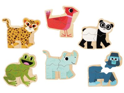 Zoom bild av Mixanimo MAGNETIC PUZZLE