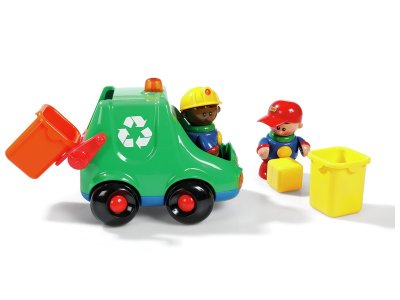 Zoom bild av MY FIRST FRIENDS Waste recycling lorry