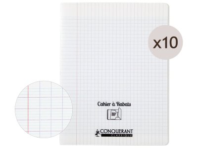 Zoom bild av POLYPRO FLAP NOTEBOOK MAXI PACK 24 x 32 cm ? 96 pages