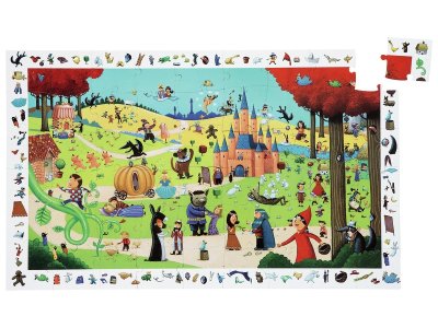 Zoom bild av BORDER PUZZLE Fairy Tales
