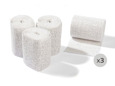 Zoom bild av MAXI PACK OF PLASTERED STRIPS White L: 3 m
