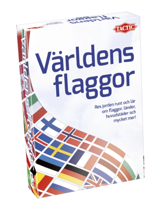 Zoom bild av Världens flaggor 