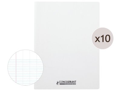 Zoom bild av SET OF 10 CUSTOMISABLE EXERCISE BOOKS 24 x 32 cm - 96 pages Séyè