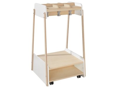 Zoom bild av Vesti'Bulle ISLAND CLOAKROOM UNIT With castors S0-S1