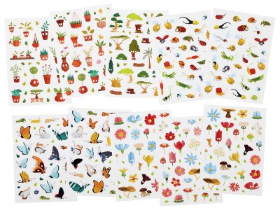 Zoom bild av THEMED STICKERS Botanical