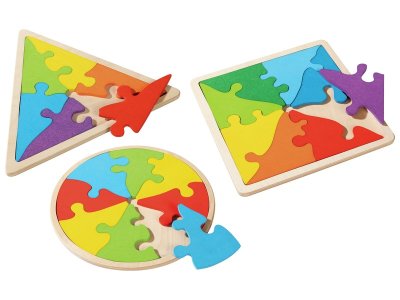 Zoom bild av MAXI PACK GEOMETRIC PUZZLES