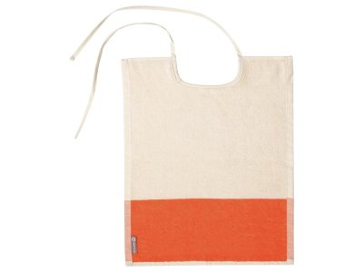 Zoom bild av BABY BIB WITH LACES Nature