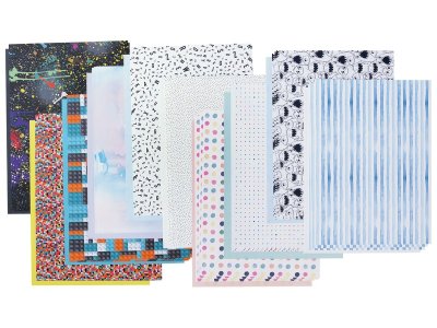 Zoom bild av PATTERNED PAPER SHEETS Various designs