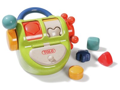 Zoom bild av SHAPES BOX Spinner in natural colours