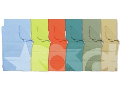 Zoom bild av 6 x 2-in-1 DUVET/FITTED SHEETS 60 x 120 cm