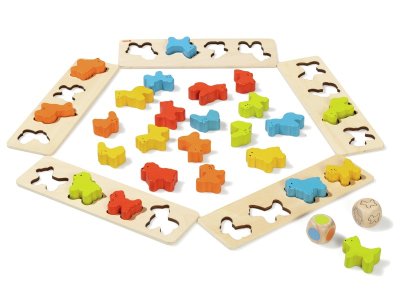 Zoom bild av GAME Match the animals