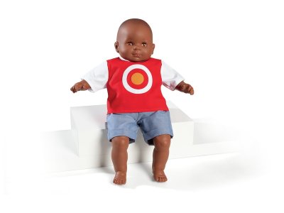 Zoom bild av SOFT-BODIED DRESSED DOLL 60 cm Anton SOFT BODY DRESSED DOLL