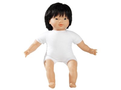 Zoom bild av SOFT BODY DOLLS WITH HAIR 40 CM Carl