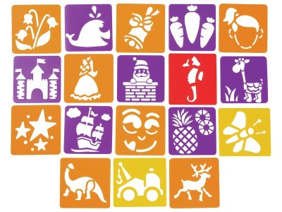 Zoom bild av MAXI PACK 120 STENCILS