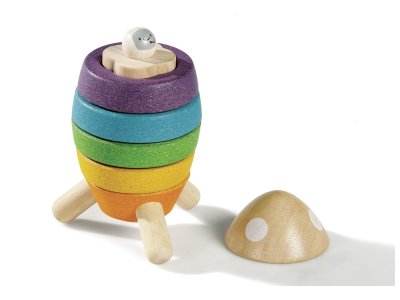 Zoom bild av STACKING GAME Eco-Design STACKABLE ROCKET