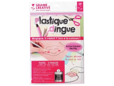 Zoom bild av SHRINK PLASTIC Pastel sheets