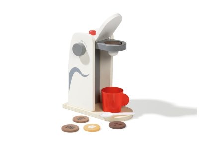 Zoom bild av WOODEN COFFEE MACHINE