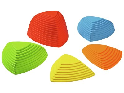 Zoom bild av BALANCE STEPPING STONES Large size, bright colours