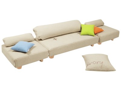 Zoom bild av Cocoon Comfort CHILL-OUT CLUB KIT With wooden legs