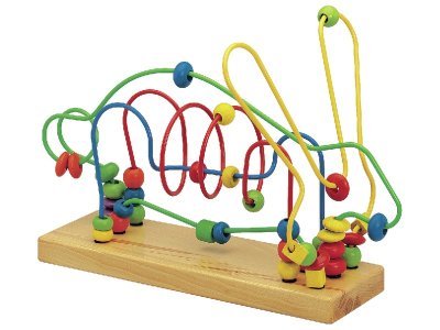 Zoom bild av LARGE BEAD MAZE RABBIT