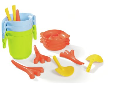 Zoom bild av MAXI PACK OF ECO-FRIENDLY SAND GAMES 16 pieces