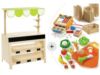 Zoom bild av GOURMET MARKET STALL & ACCESSORIES KIT