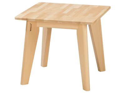 Zoom bild av NATURE SOLID BEECH TABLE 60x60 cm square