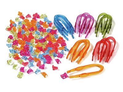 Zoom bild av MOTOR SKILL TONGS AND GEMS KIT