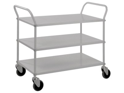 Zoom bild av METAL TROLLEY with shelf Adult H: 93 cm