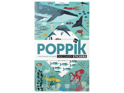 Zoom bild av STICKERS POSTER Ocean