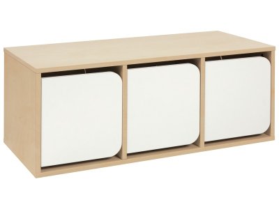Zoom bild av Vesti'Bulle STORAGE UNIT WITH DOORS 3 double-sided compartments