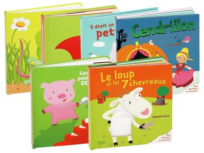 Zoom bild av COLLECTION OF TOUCH AND FEEL FAIRY TALES AND NURSERY RHYMES MAXI