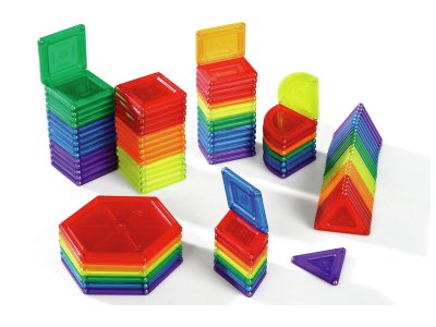 Zoom bild av Solid Power clix MAGNETIC CONSTRUCTION SET 94 pieces.