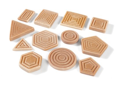 Zoom bild av TACTILE PEBBLES Geometric shapes