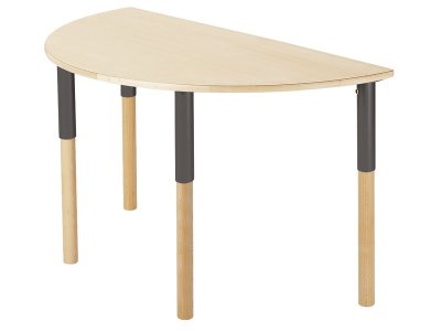 Zoom bild av ADJUSTABLE TABLE Laminated top 120 x 60 cm S4/S5/S6