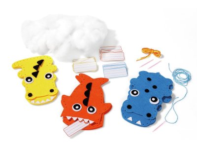 Zoom bild av Felt Worry Eaters SEWING CREATIVE KIT