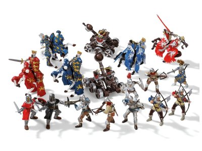 Zoom bild av MAXI PACK Knight figurines and catapults