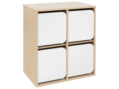 Zoom bild av Vesti'Bulle STORAGE UNIT WITH DOORS 4 compartments H: 81 cm