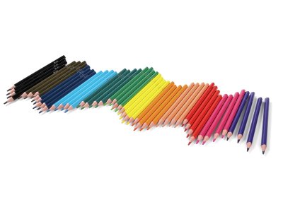 Zoom bild av VALUE LARGE ERGONOMIC COLOURED PENCILS