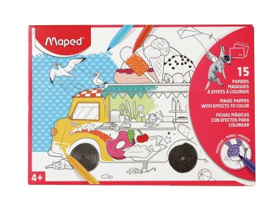 Zoom bild av MAGIC COLOURING Effect paper
