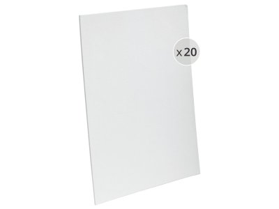 Zoom bild av MAXI PACK OF CANVAS BOARDS 30 x 40 cm