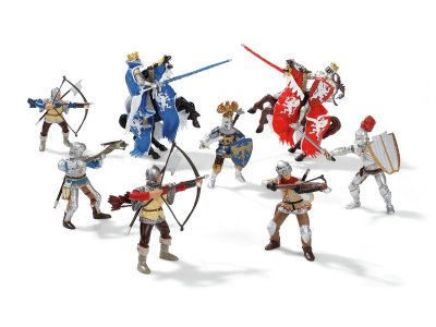 Zoom bild av KNIGHTS 2 FIGURINES