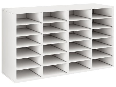 Zoom bild av MELAMINE CABINET H: 81 cm - L: 139 cm 20 shelves